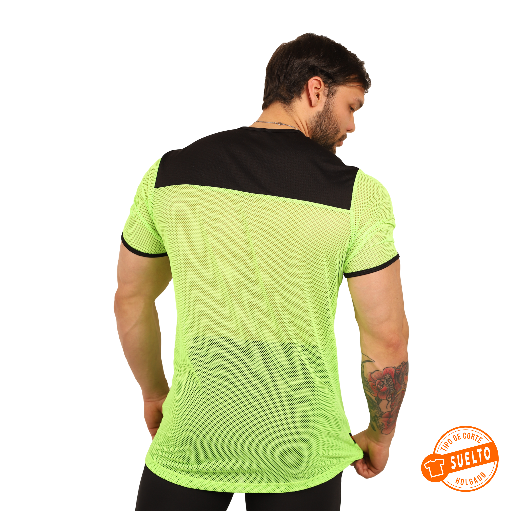 Playera Tela Red Con Mangas - Fenix Fit Mexico  