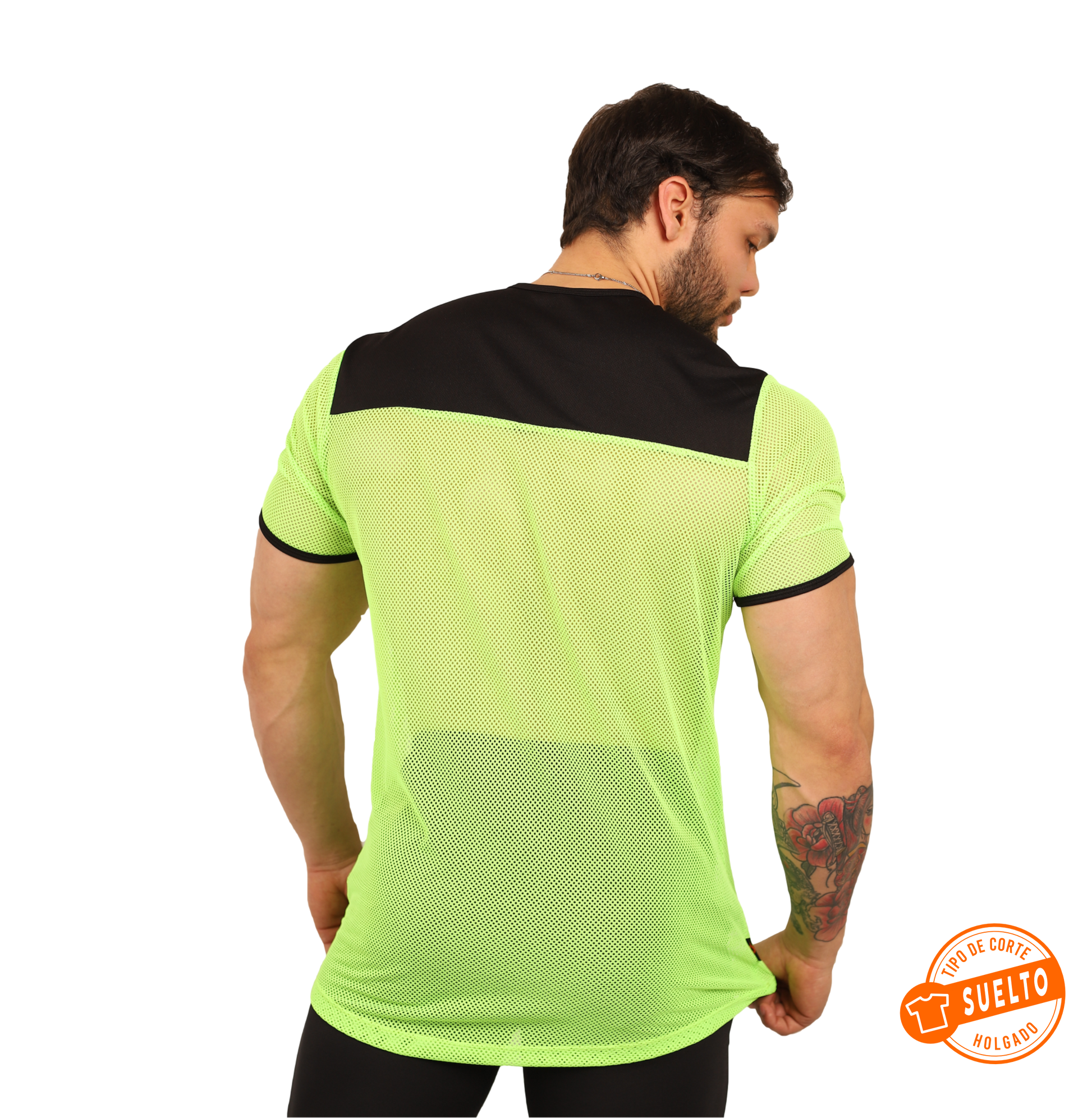 Playera Tela Red Con Mangas - Fenix Fit Mexico  