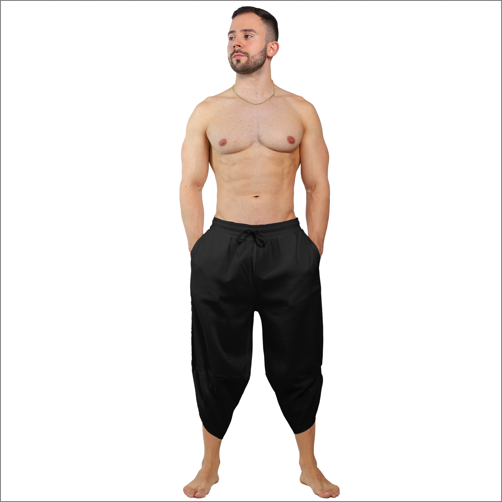 Pantalón Capri Casual De Lino - Fenix Fit Mexico  