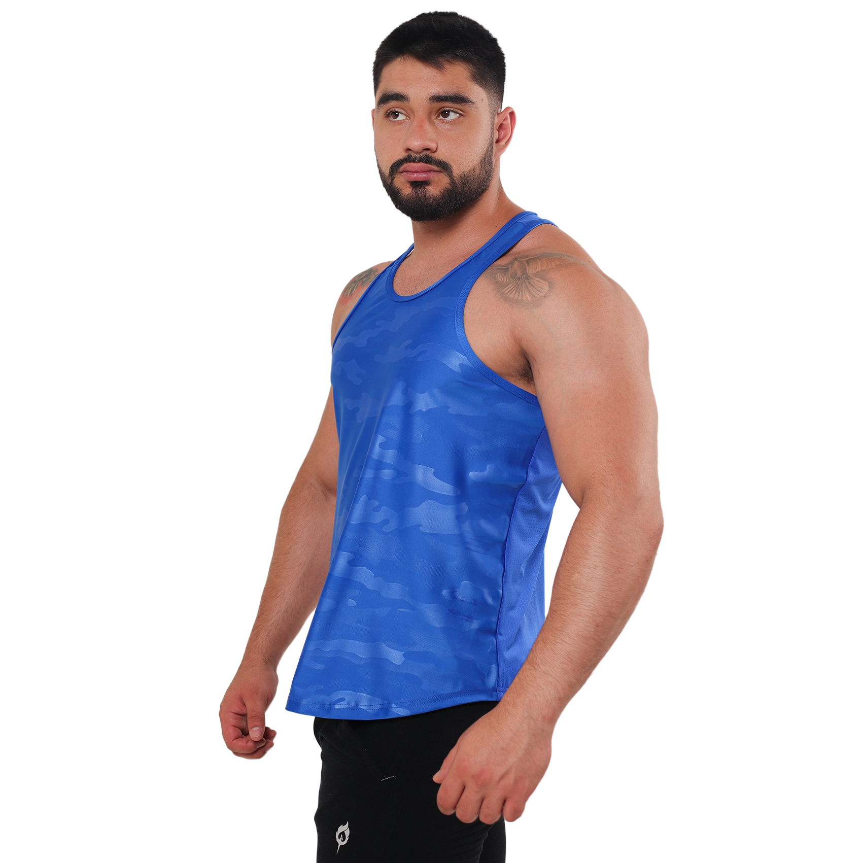 Playera Olimpica Camuflaje Laser - Fenix Fit Mexico  