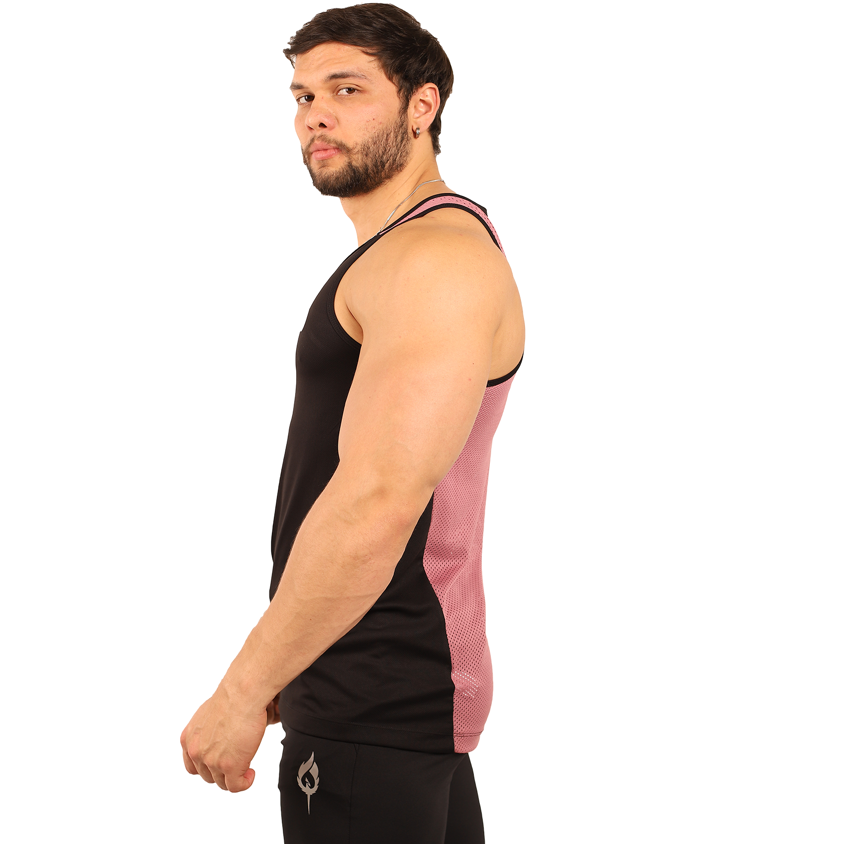 Playera deportiva Espalda en X Tela Red - Fenix Fit Mexico  