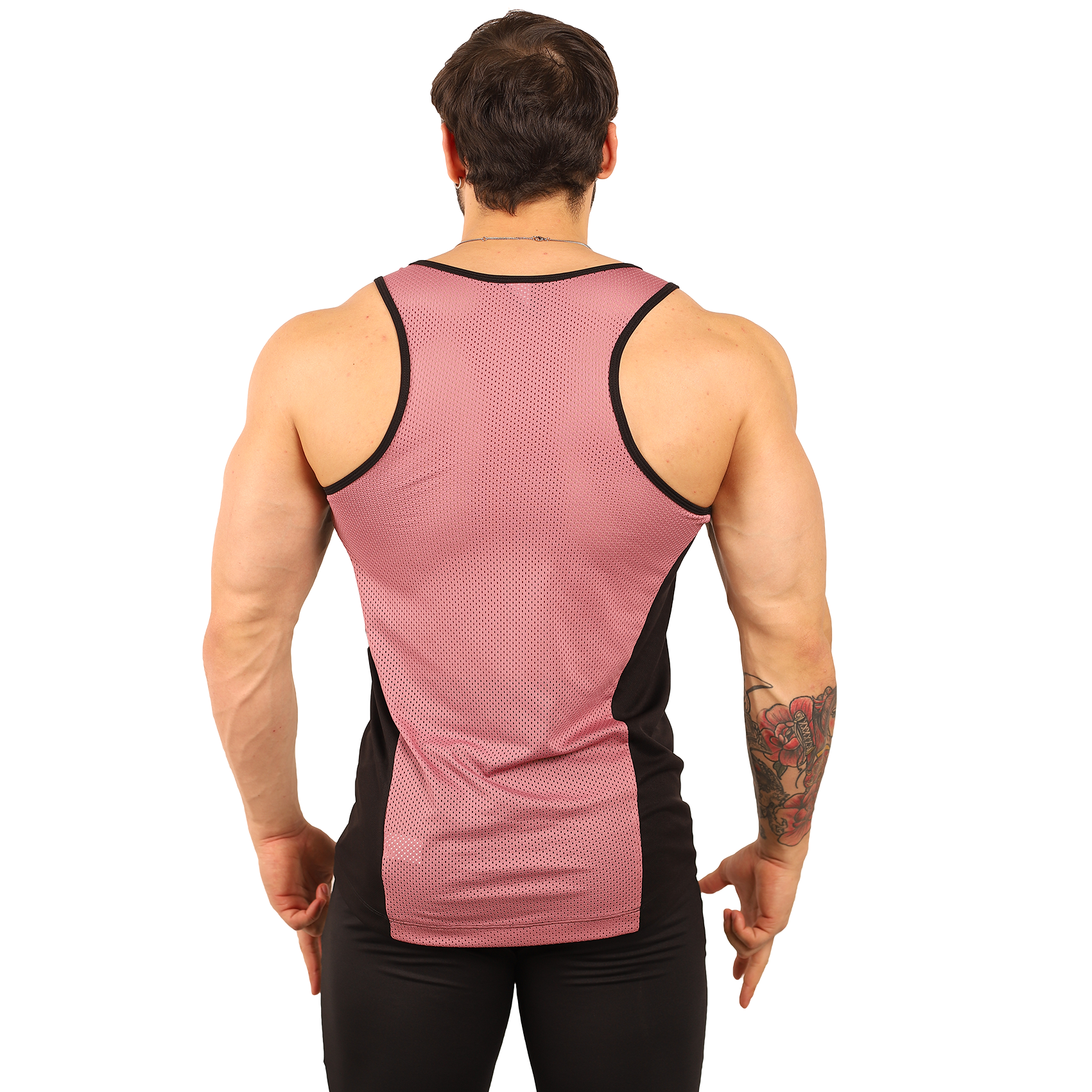 Playera deportiva Espalda en X Tela Red - Fenix Fit Mexico  