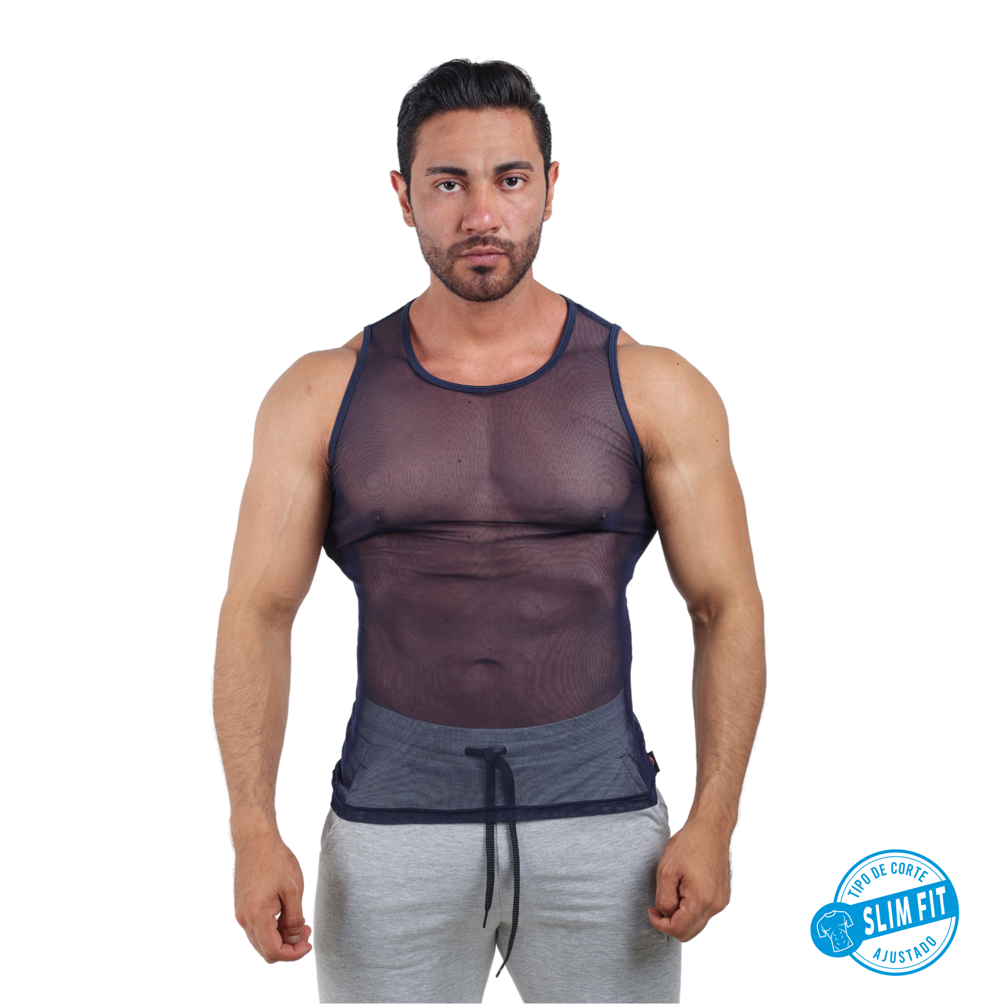 Playera Basica Transparencia Mesh - Fenix Fit Mexico  