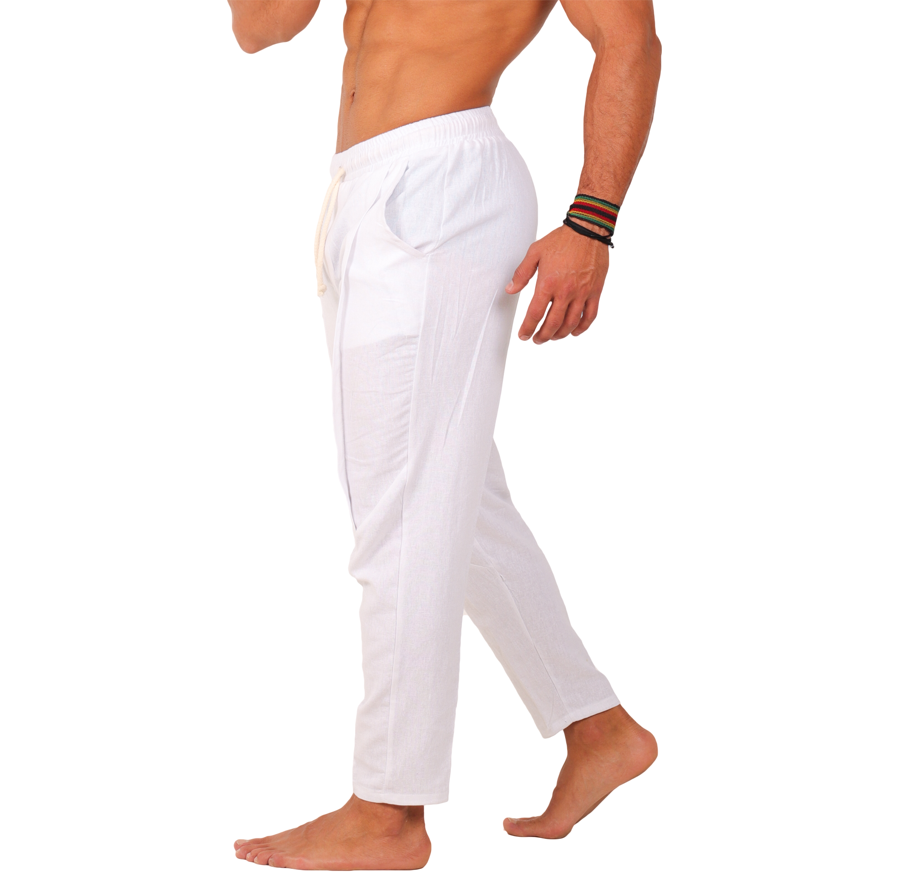 Pantalon Casual De Lino - Fenix Fit Mexico  