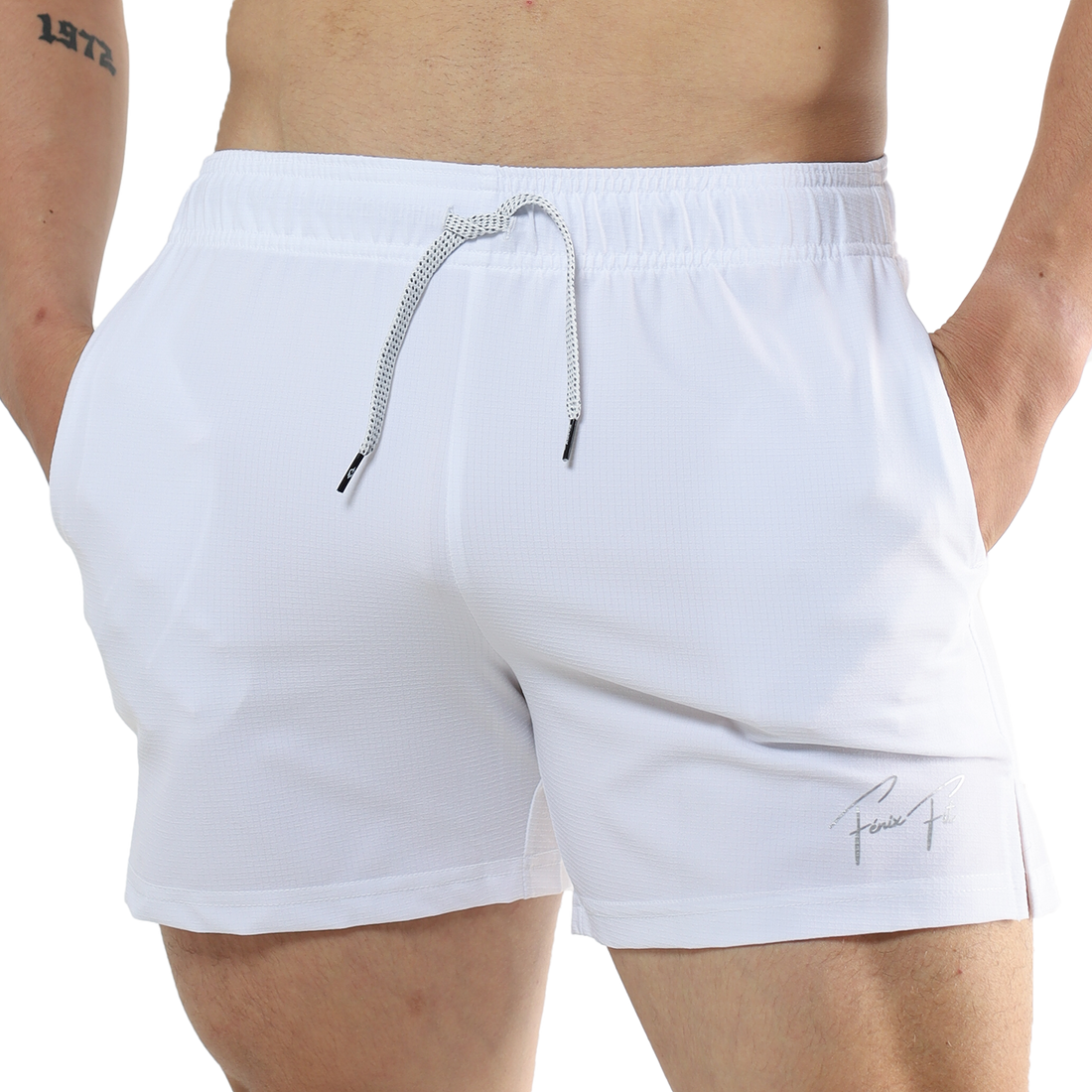 Short Medio Repelente Cuadros